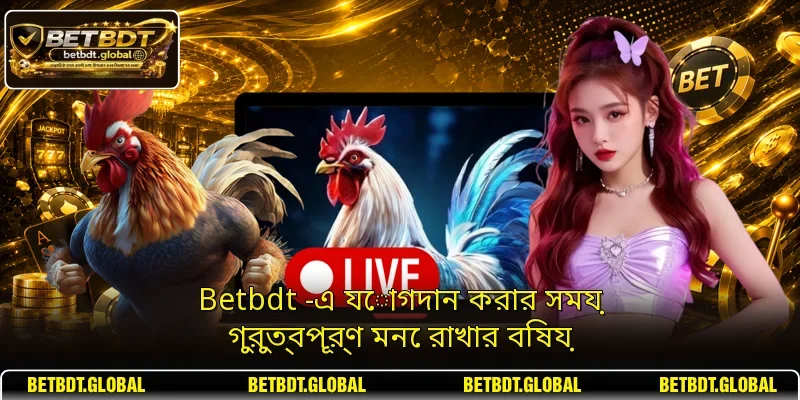 Betbdt -এ যোগদান করার সময় গুরুত্বপূর্ণ মনে রাখার বিষয়
