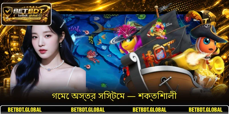 গেমে অস্ত্র সিস্টেম — শক্তিশালী