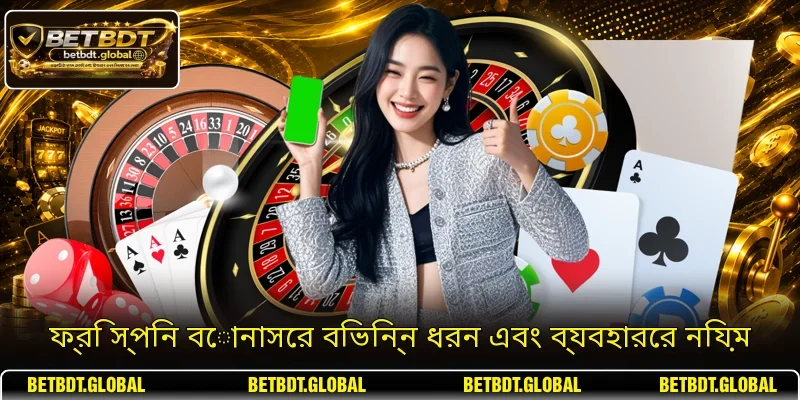 ফ্রি স্পিন বোনাসের বিভিন্ন ধরন এবং ব্যবহারের নিয়ম