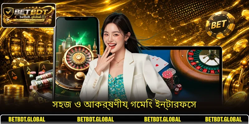 সহজ ও আকর্ষণীয় গেমিং ইন্টারফেস