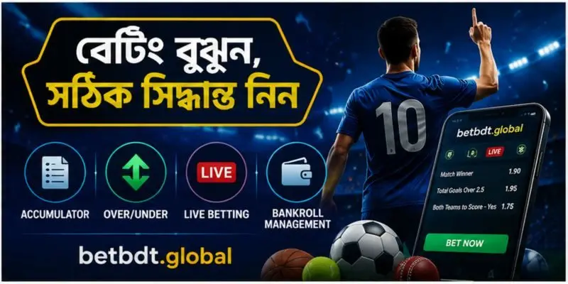 গুরুত্বপূর্ণ বেটিং পরিভাষা যা আপনার জানা উচিত: Odds, Stake ও Handicap ব্যাখ্যা