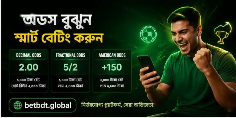 বেটিং অডস পড়ার সহজ উপায় শিখুন বাস্তব উদাহরণসহ