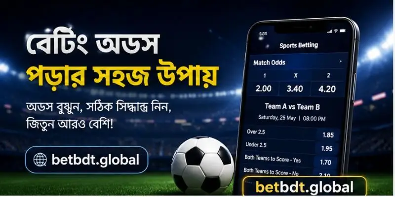 বেটিং অডস পড়ার সহজ উপায় - নতুনদের জন্য সম্পূর্ণ নির্দেশিকা