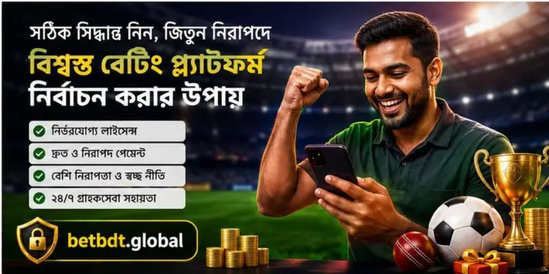 ব্যবহারকারীর রিভিউ ও নিরাপত্তা যাচাই করে নির্ভরযোগ্য বেটিং প্ল্যাটফর্ম বেছে নেওয়ার নির্দেশিকা