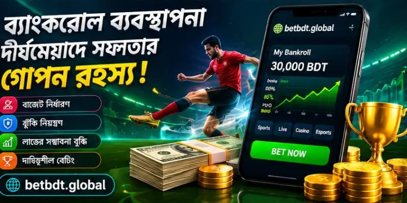 ব্যাংকরোল ব্যবস্থাপনা, বাজেট নিয়ন্ত্রণ এবং দায়িত্বশীল অনলাইন বেটিং