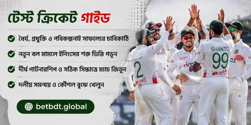 আন্তর্জাতিক টেস্ট ক্রিকেট, পিচ বিশ্লেষণ, খেলোয়াড়দের ভূমিকা ও ম্যাচ পরিকল্পনা