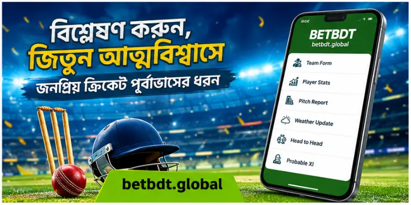 বাংলাদেশের ক্রিকেট বিশ্লেষণ, ম্যাচ পূর্বাভাস ও কৌশলগত তথ্যভিত্তিক নির্দেশিকা