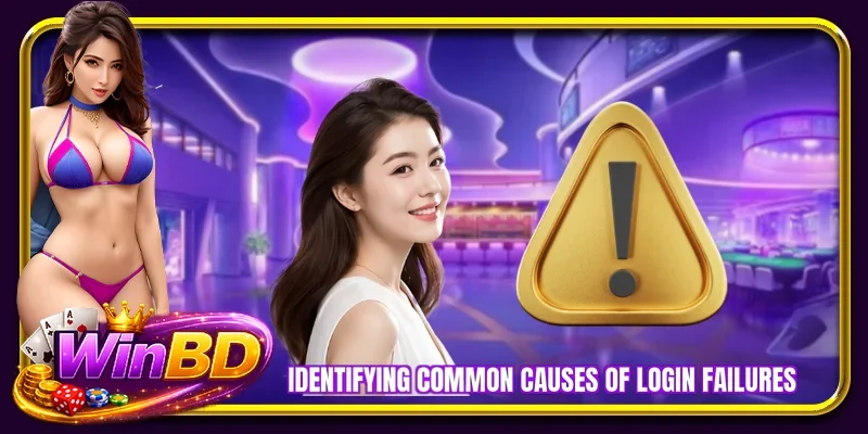 Identifying common causes of login failures