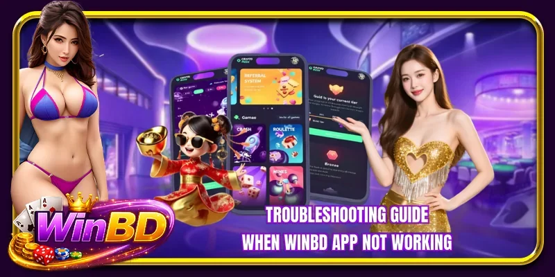 Troubleshooting guide when BETBDT app not working